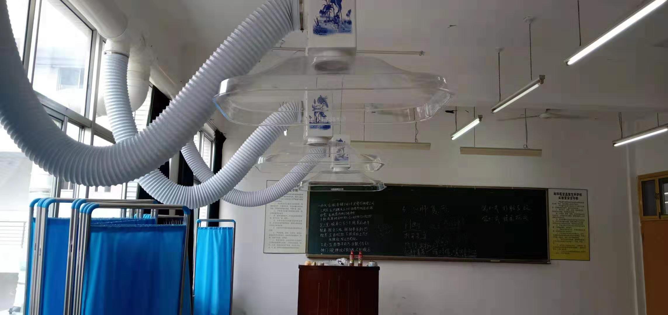 鹽池縣中醫(yī)院(華仔)艾灸排煙系統(tǒng)安裝