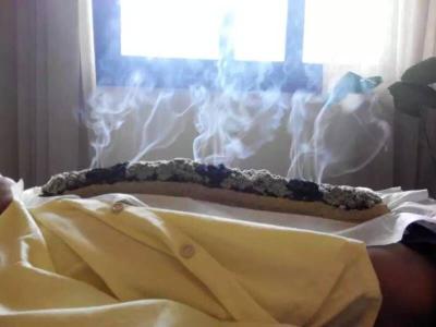 浙江(華仔)艾灸排煙設(shè)備安裝案例