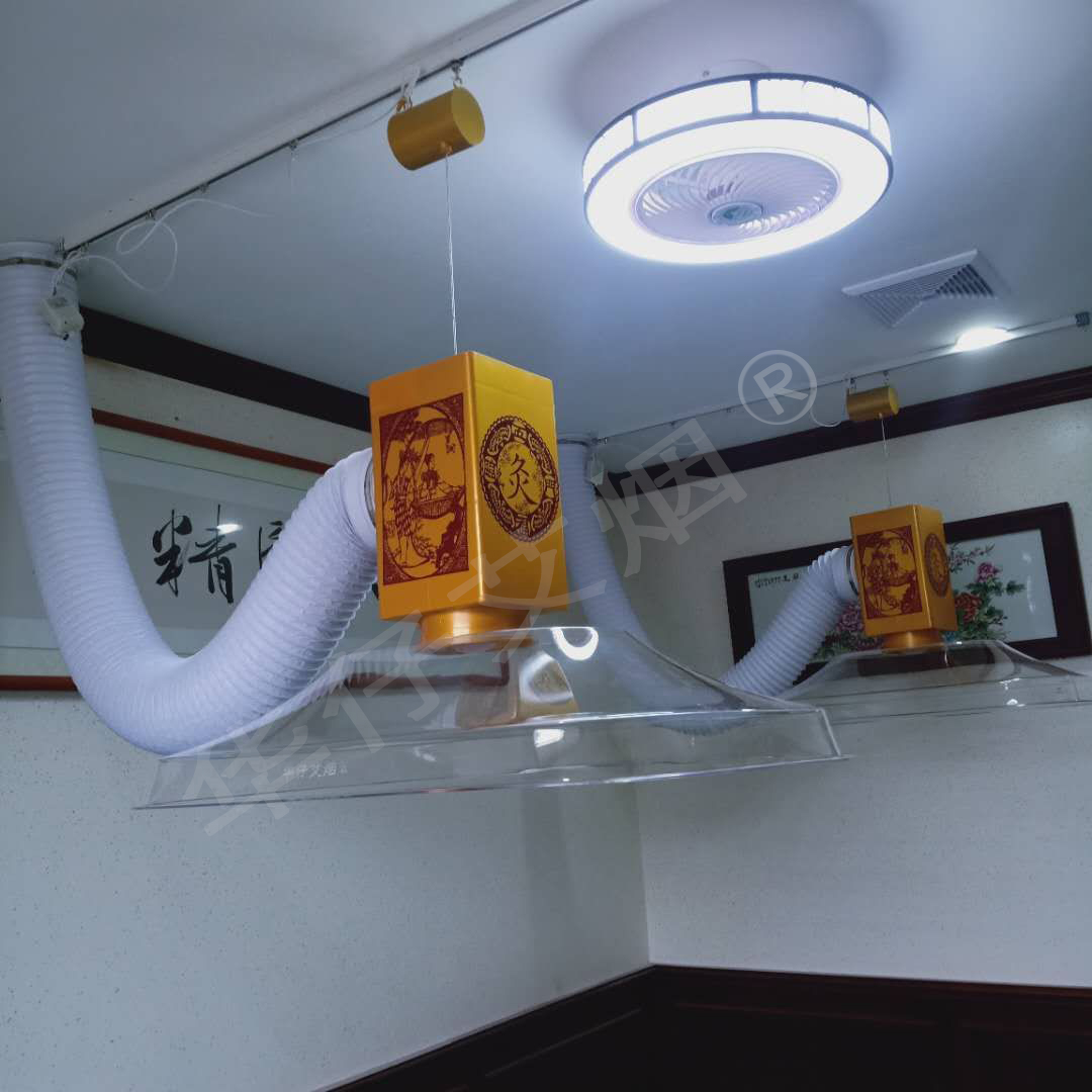 南昌醫(yī)院(華仔)專業(yè)艾灸排煙系統(tǒng)安裝完工