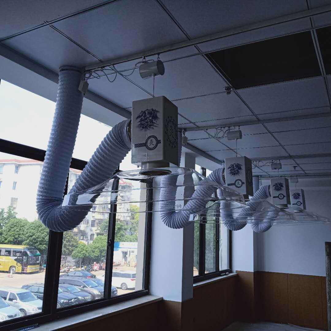 臺(tái)州醫(yī)院(華仔)專業(yè)艾灸排煙設(shè)備安裝完工