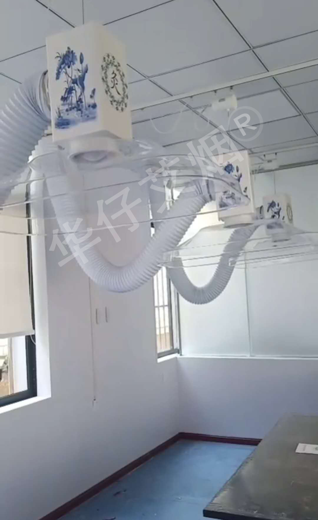 貴州(華仔)艾灸排煙系統(tǒng)安裝完工